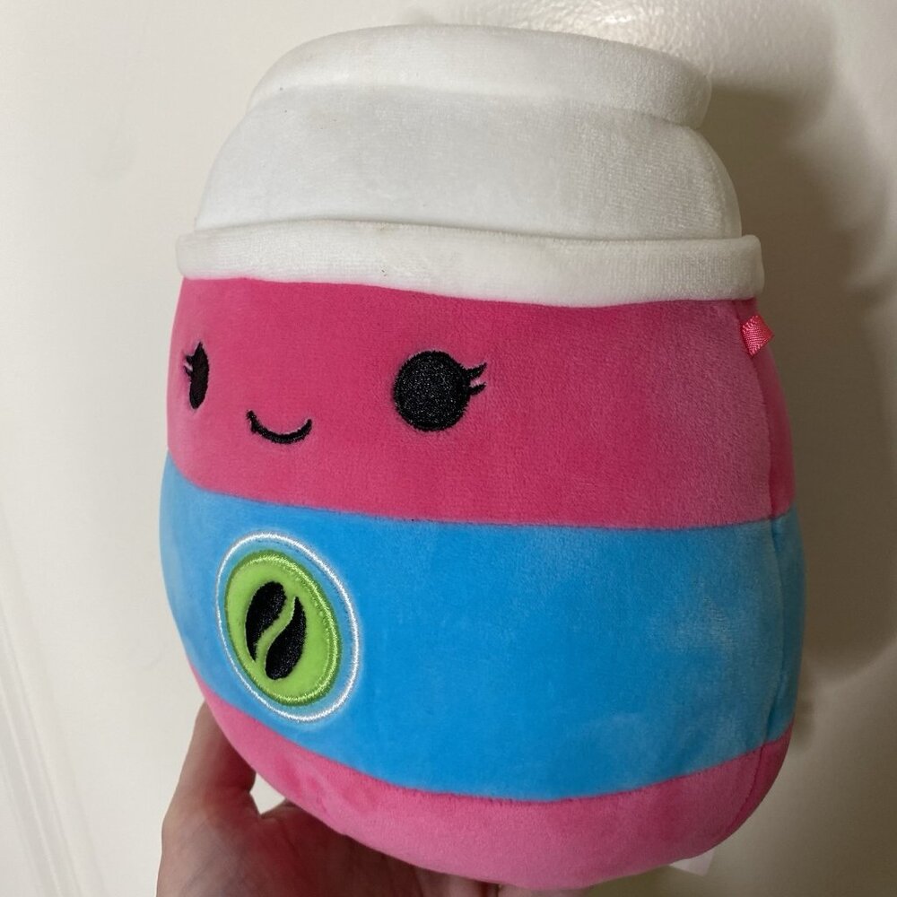 Squishmallow Limra the Latte 7" - NEON JUNK FOOD SQUAD 2023 (First to Market) - Picture 8 of 10